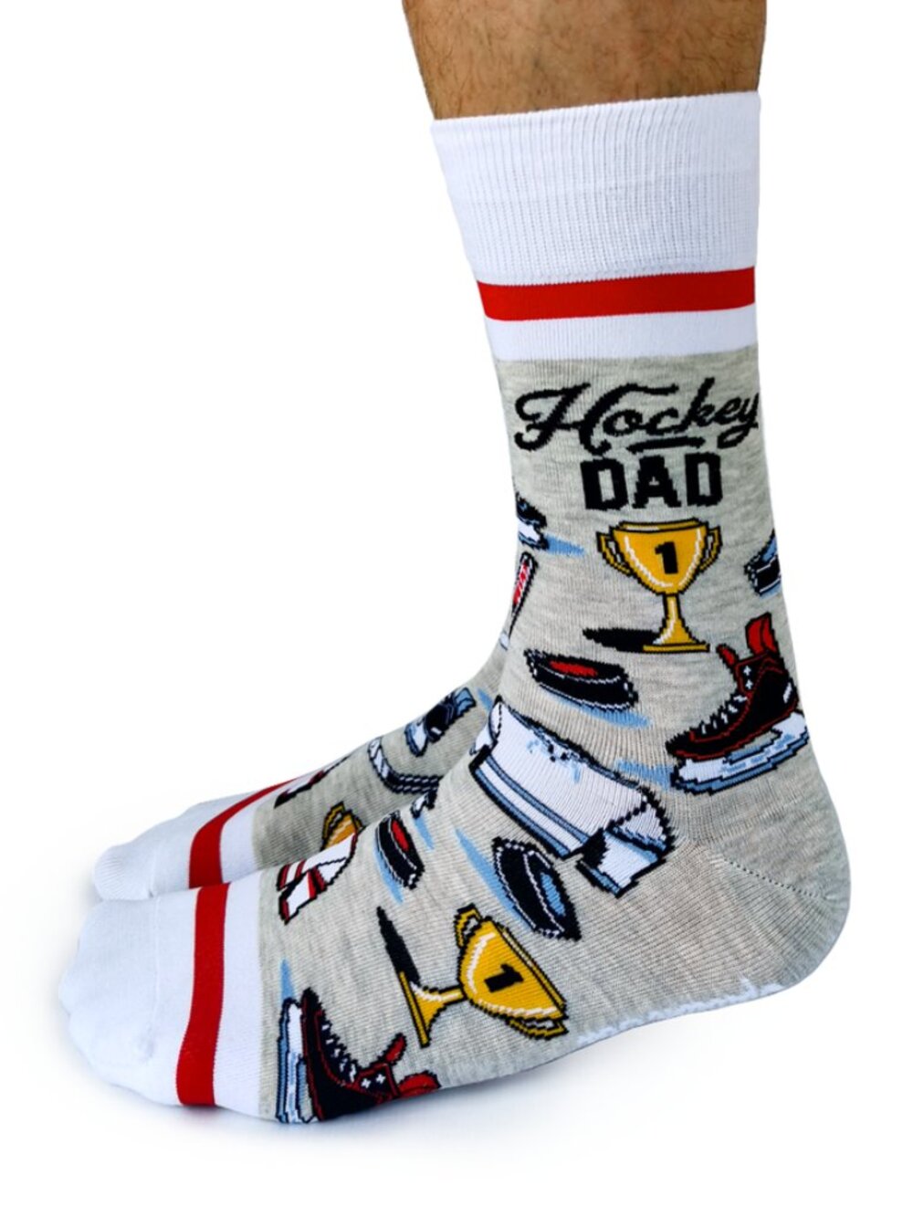Men's Uptown Sox Crew Socks NWT - Hockey Dad Socks